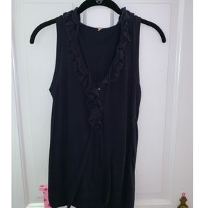 J Crew ruffle neck top - will be donated!!